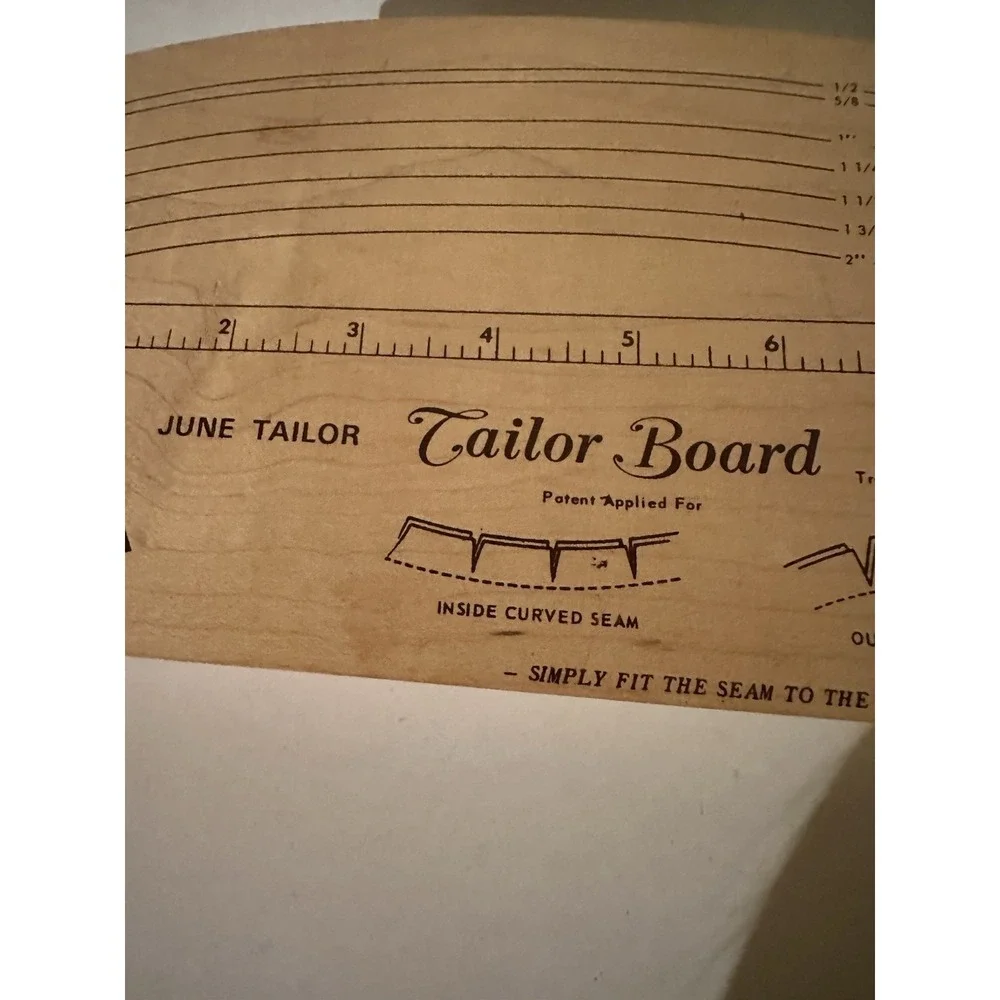 Vintage Dritz June Tailor‎ Pressing Board Dressmaker Ironing Hardwood EC